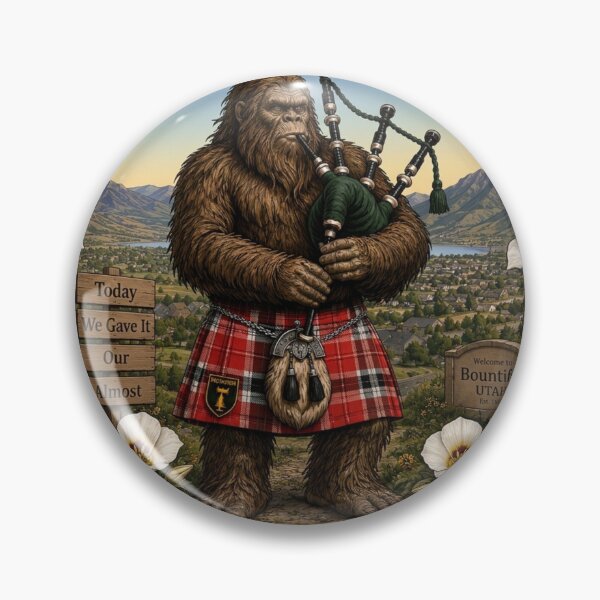 Aperçu de l'œuvre Sasquatch et Dipstick pipeband créée et vendue par OgdenPiper.