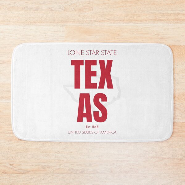 Item preview, Texas, Modern Typographic Wall Art designed and sold by MarkedArtPrints.
