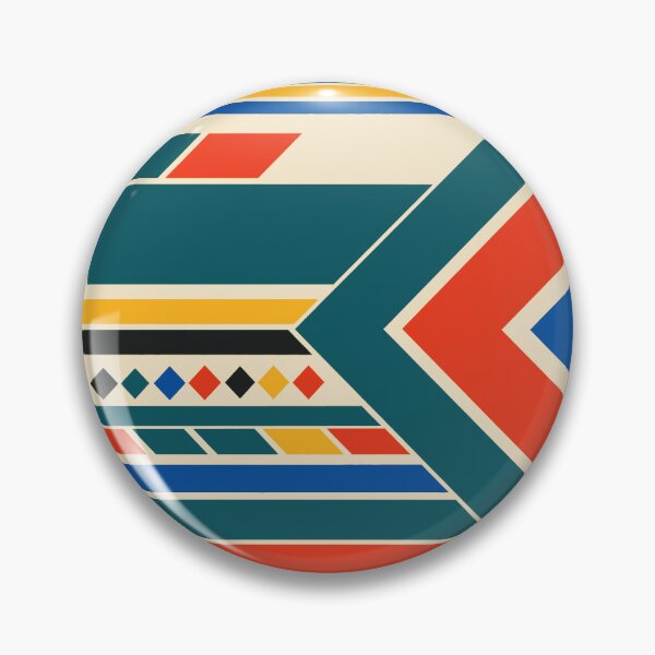 Item preview, Bold Multicolor Geometric Rhythm Pattern designed and sold by Dandihara.