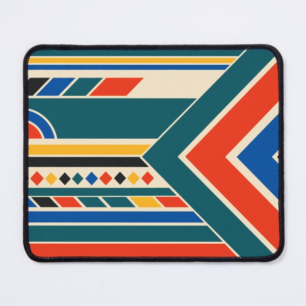 Item preview, Bold Multicolor Geometric Rhythm Pattern designed and sold by Dandihara.