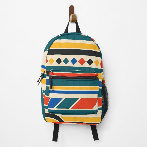 Item preview, Bold Multicolor Geometric Rhythm Pattern designed and sold by Dandihara.