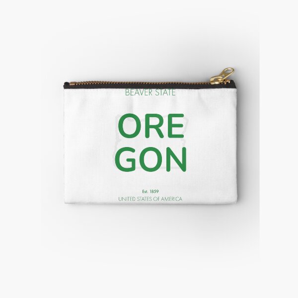 Item preview, Oregon, Modern Typographic Wall Art designed and sold by MarkedArtPrints.