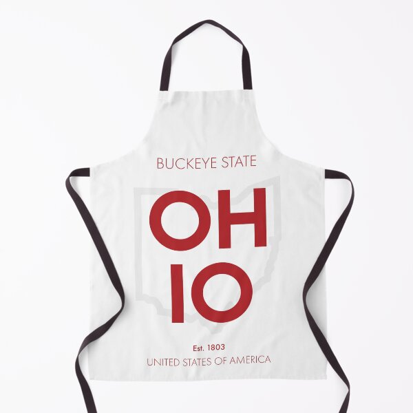 Item preview, Ohio, Modern Typographic Wall Art designed and sold by MarkedArtPrints.