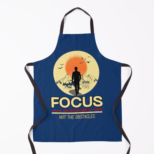 Item preview, Focus On Your Goals Not The Obstacles Motivational Graphic designed and sold by SeJaa.