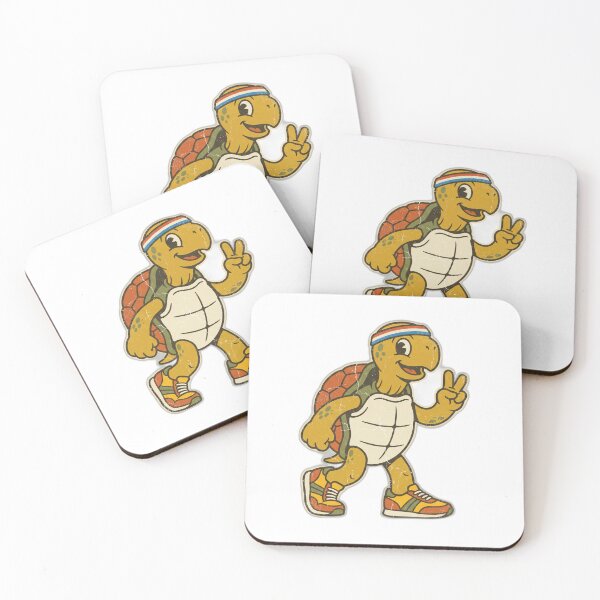Item preview, Slow Runners Club Retro Turtle Mascot designed and sold by ryanguas.