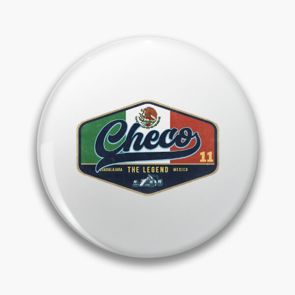 Item preview, Checo Perez Mexico Racing Badge designed and sold by banisters.