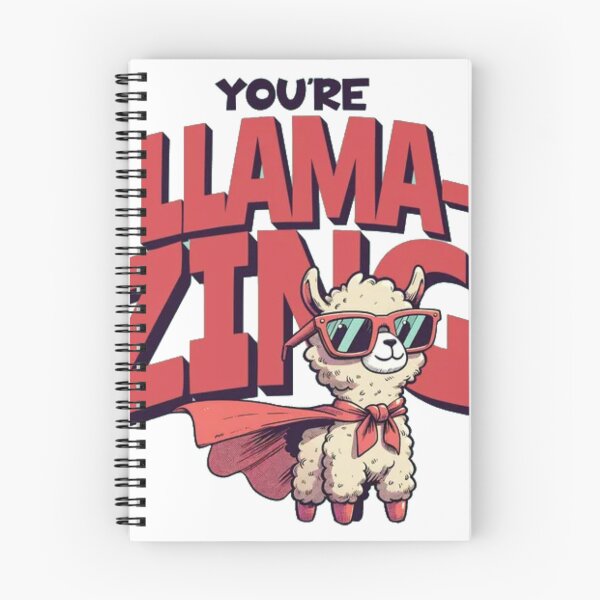 Item preview, You're Llama-zing - Cute Superhero Llama Pun designed and sold by GenZFashion000.