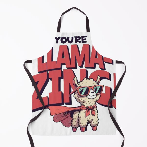Item preview, You're Llama-zing - Cute Superhero Llama Pun designed and sold by GenZFashion000.