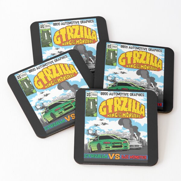 Item preview, Scene Featuring A Green Sports Car Drifting designed and sold by jasmines art corner.