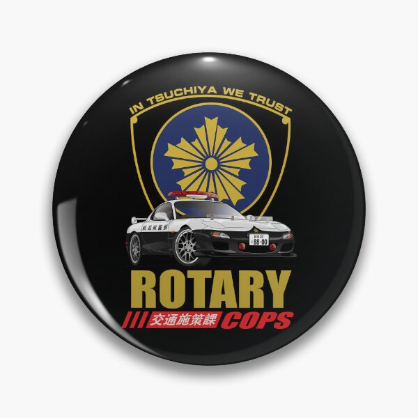 Item preview, Parked In Front Of A Large Gold Emblem With Rotary designed and sold by jasmines art corner.