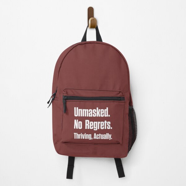 Item preview, Unmasked Zero Regrets Thriving – ND Pride designed and sold by Notty DOT.