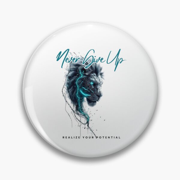 Item preview, Silver Chair - Never Give Up Lion T-Shirt designed and sold by Mediagraphic.