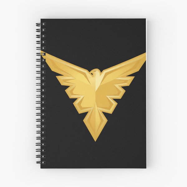 Item preview, Golden Geometric Bird Symbol Dark  designed and sold by StaySantai.