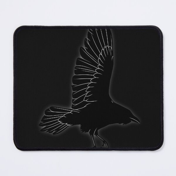 Item preview, Dark  Silhouette Bird In Flight Item designed and sold by TeeParteaArt.