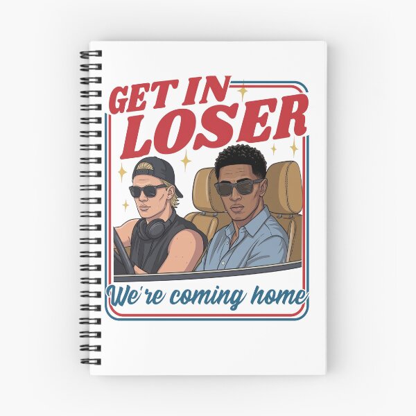 Item preview, Haaland & Bellingham Get In Loser We're Coming Home designed and sold by ArtCreations79.