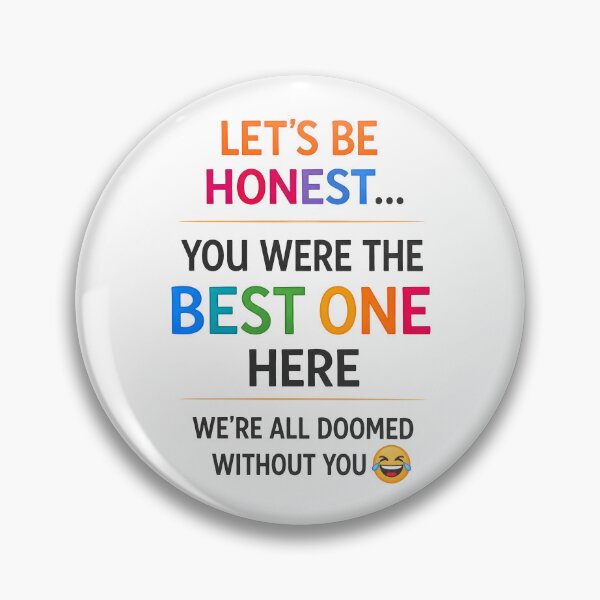 Item preview, Funny Coworker Leaving Card | You Were The Best One Here Goodbye Card designed and sold by Aesthetic-Avenue.