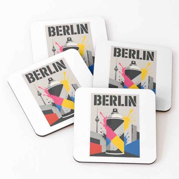 Item preview, Berlin Spray Can Urban Poster designed and sold by Beyond Destinations.