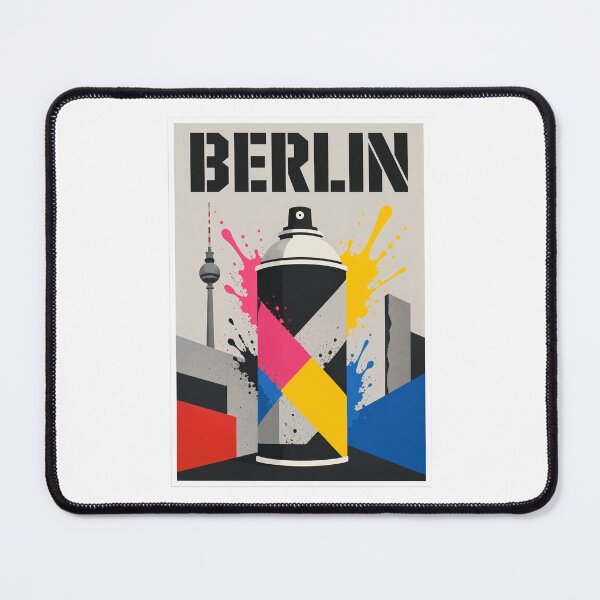Item preview, Berlin Spray Can Urban Poster designed and sold by Beyond Destinations.