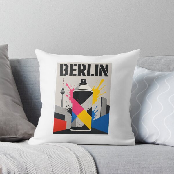 Item preview, Berlin Spray Can Urban Poster designed and sold by Beyond Destinations.