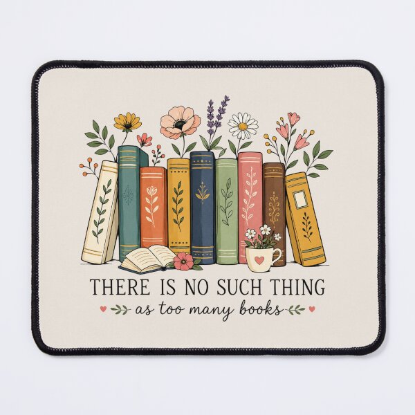 Item preview, Floral Book, Bookworm Librarian Gift designed and sold by Sprinkle12345.
