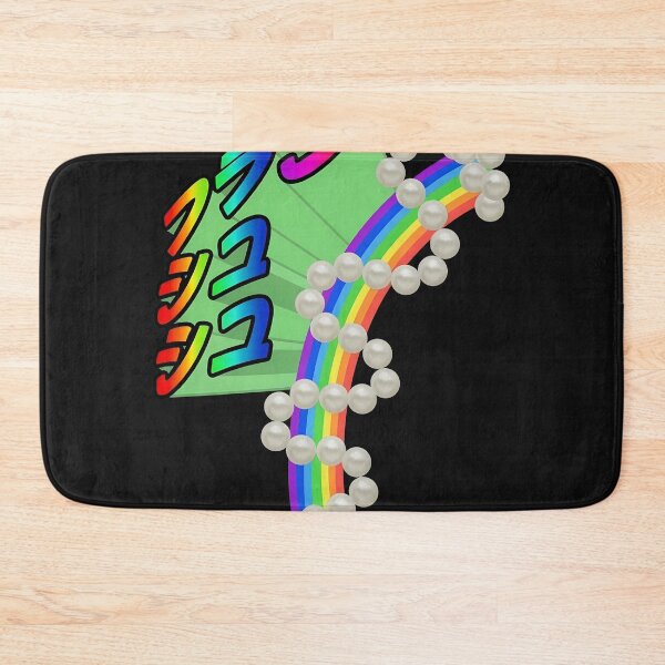 Item preview, Pearl Rainbow Fan Vibrant Text Design designed and sold by TeeParteaArt.