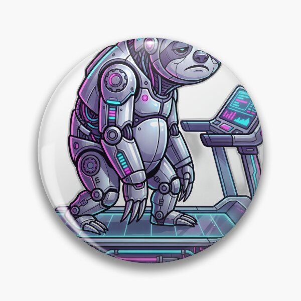 Item preview, Anti-Cardio Cardio Club Cyberpunk Sloth designed and sold by ryanguas.