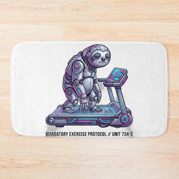 Item preview, Anti-Cardio Cardio Club Cyberpunk Sloth designed and sold by ryanguas.