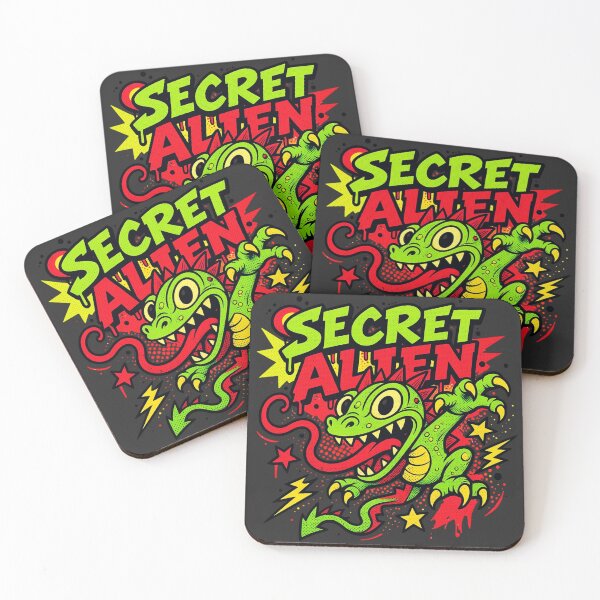 Item preview, secret alien designed and sold by idoocollective1.