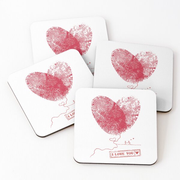 Item preview, Deftones Band-Fingerprint Heart Balloon I Love You T-Shirt designed and sold by Mediagraphic.