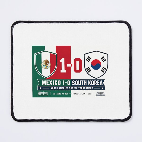 Item preview, Elegant Mexico Vs South Korea Soccer Match designed and sold by banisters.