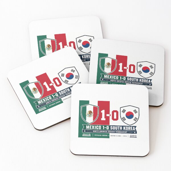 Item preview, Elegant Mexico Vs South Korea Soccer Match  designed and sold by banisters.