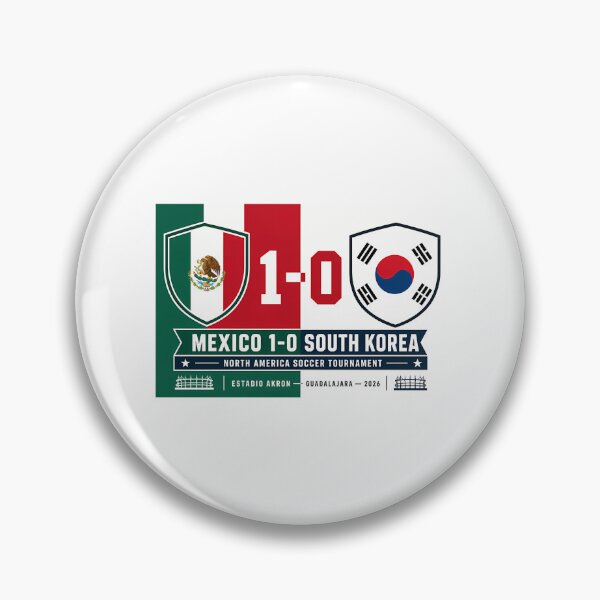 Item preview, Elegant Mexico Vs South Korea Soccer Match  designed and sold by banisters.