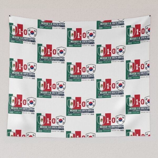 Item preview, Elegant Mexico Vs South Korea Soccer Match  designed and sold by banisters.