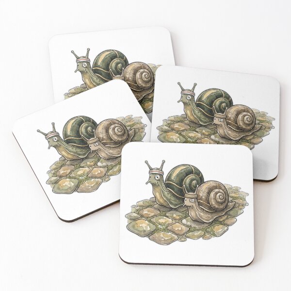 Item preview, Leisurely Stroll Society Fancy Snails designed and sold by ryanguas.