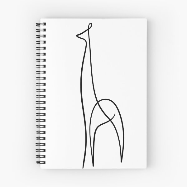 Item preview, Minimalist Giraffe One Line Art - Modern Continuous Line Drawing designed and sold by LYAN-STORE.