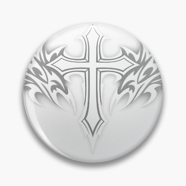 Item preview, tribal wings (cross) (white) designed and sold by StaticBlack.