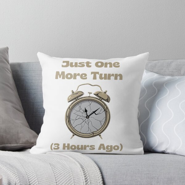 Item preview, Just One More Turn Funny Gamer Broken Alarm Clock designed and sold by SW Shop.