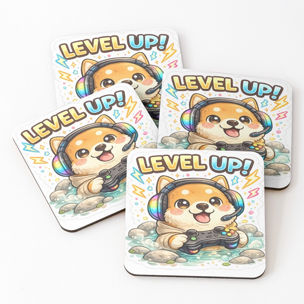 Item preview, Coasters (Set of 4) designed and sold by DadStickerStore.