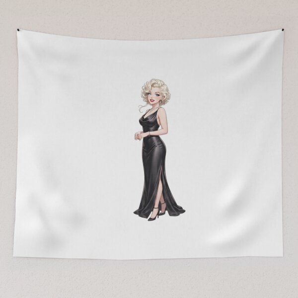 Item preview, Timeless Glamour Portrait in Retro Style designed and sold by Nurzhik.