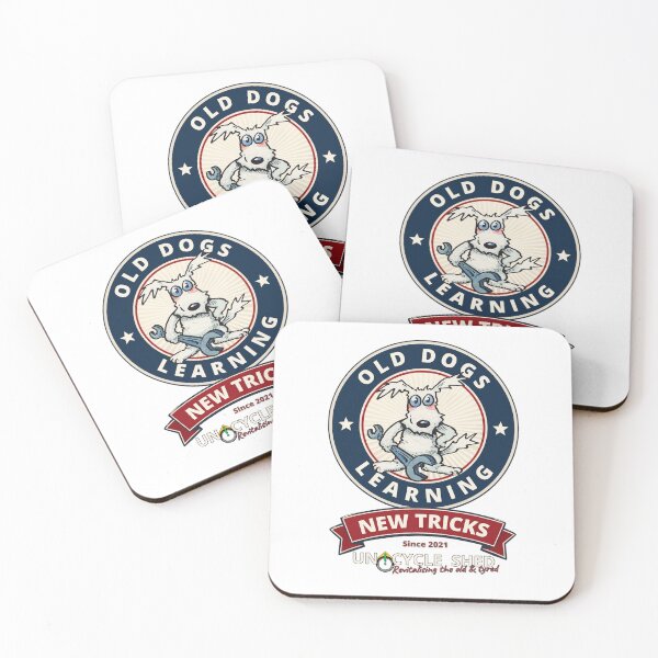 Item preview, Old Dogs Learning New Tricks designed and sold by UnicycleShed.