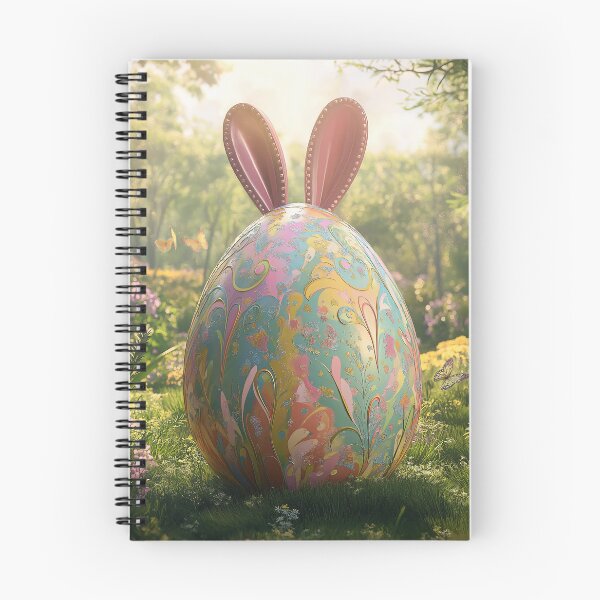 Item preview, Pastel-colored artistic Easter eggs designed and sold by FluffyGallery.