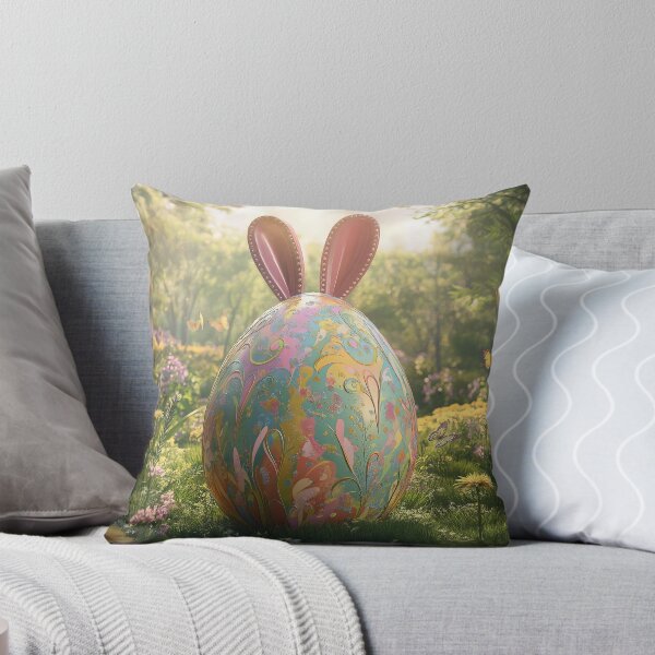 Item preview, Pastel-colored artistic Easter eggs designed and sold by FluffyGallery.