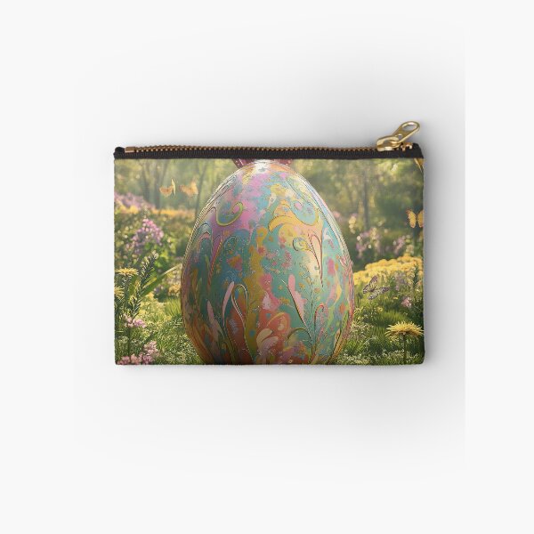 Item preview, Pastel-colored artistic Easter eggs designed and sold by FluffyGallery.