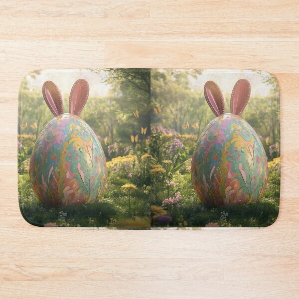 Item preview, Pastel-colored artistic Easter eggs designed and sold by FluffyGallery.