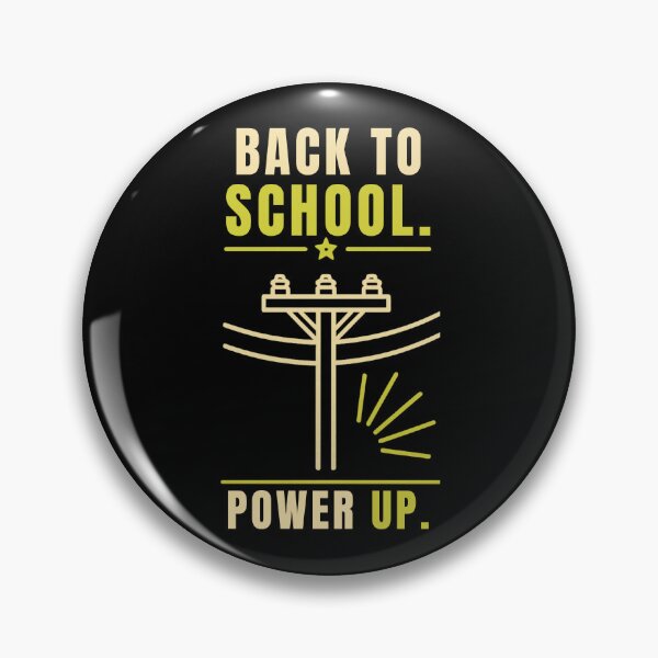 Item preview, Back To School Power Up – Lineman Utility Worker Electrician Back to School Design designed and sold by RusticMeadow.