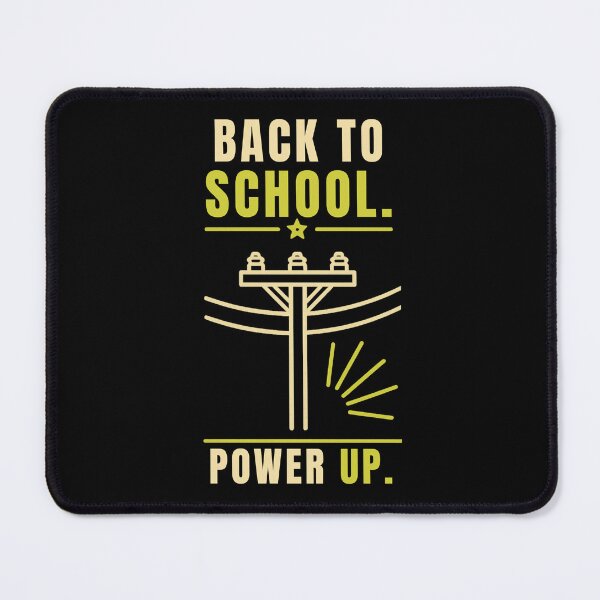 Item preview, Back To School Power Up – Lineman Utility Worker Electrician Back to School Design designed and sold by RusticMeadow.