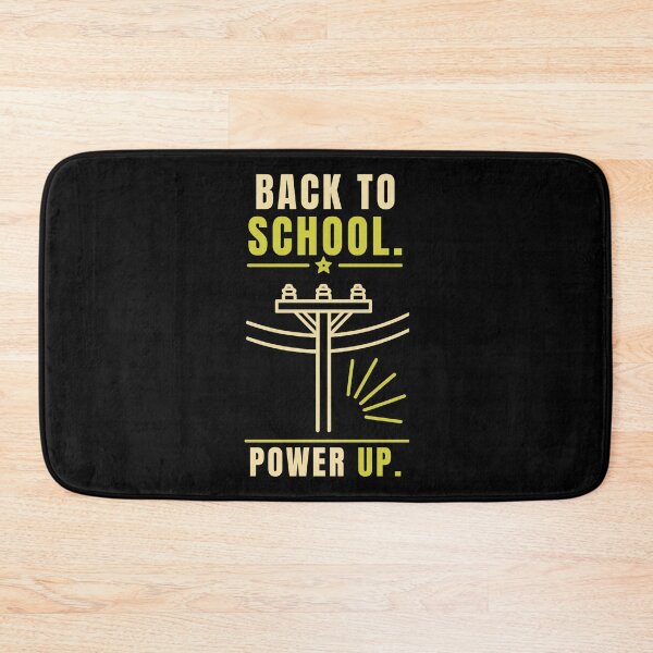 Item preview, Back To School Power Up – Lineman Utility Worker Electrician Back to School Design designed and sold by RusticMeadow.