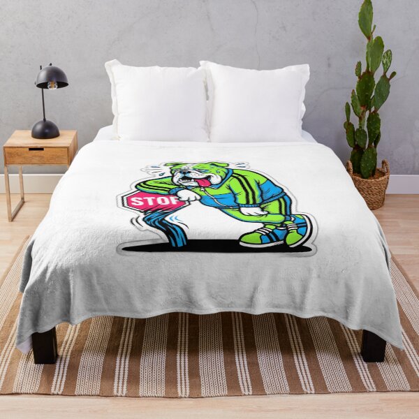 Item preview, Barely Running Club Exhausted Bulldog designed and sold by ryanguas.