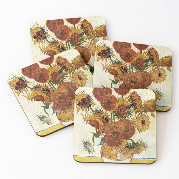 Item preview, Van Gogh Sunflowers Golden Vase Classic Art designed and sold by colinterrell.