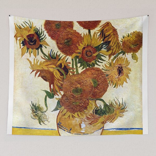 Item preview, Van Gogh Sunflowers Golden Vase Classic Art designed and sold by colinterrell.